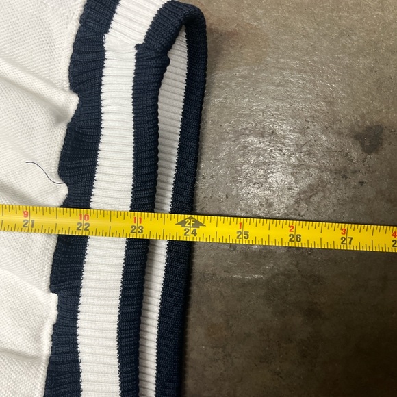 Vintage Pluma Sweatshirt Women’s Large White Navy Streetwear Heavyweight Casual - Picture 5 of 8